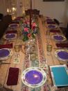 Rosh Hashanah dinner. (click to zoom)