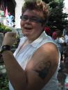 Andersonville giant yard sale: Rosie tattoo. (click to zoom)