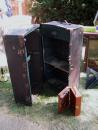 Andersonville giant yard sale: Trunks. (click to zoom)
