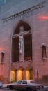 Enormous stone Jesus on St. Peters Church downtown. (click to zoom)
