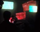 Section X party: Projection room. (click to zoom)