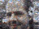 Photo mosaic of Andrew: Zoomed out by 2, 960x720 >300K. (click to zoom)