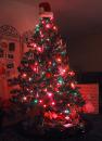 Spectacular decorated Chrisnukah artificial tree. (click to zoom)