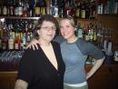 Triple D: Owner Silve and pleasant bartendress. (click to zoom)