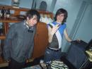 DJs Trancid and Johnny Love at MainFrame. (click to zoom)