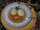Passover: Matzoball soup. (click to zoom)