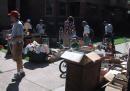 Giant yard sale in Andersonville. (click to zoom)