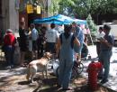 Giant yard sale in Andersonville. (click to zoom)