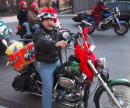 Toys For Tots motorcycle parade. (click to zoom)