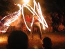 Full Moon Fire Jam at Foster beach. (click to zoom)