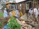 Volunteers of America Katrina relief trip to Louisiana. (click to zoom)