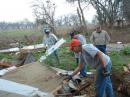 Volunteers of America Katrina relief trip to Louisiana. (click to zoom)