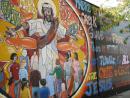 Jesus mural in Uptown. (click to zoom)