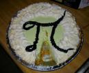 Pi pie in honor of Pi day (March 14th = 3.14). (click to zoom)