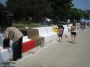 Artists of the Wall Festival in Rogers Park. Preparation. (click to zoom)