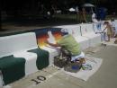 Artists of the Wall Festival in Rogers Park. Preparation. (click to zoom)