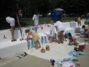 Artists of the Wall Festival in Rogers Park. Preparation. (click to zoom)