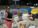 Artists of the Wall Festival in Rogers Park. Preparation. (click to zoom)