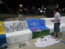 Artists of the Wall Festival in Rogers Park. Preparation. (click to zoom)