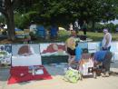 Artists of the Wall Festival in Rogers Park. Preparation. (click to zoom)