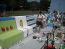 Artists of the Wall Festival in Rogers Park. Preparation. (click to zoom)