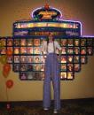 Susan stiltwalking at the Majestic Star Casino. (click to zoom)