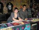 Jhonen Vasquez book signing at Chicago Comics. (click to zoom)