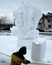 Snow Visions Snow Sculpting Competition in Schaumburg. (click to zoom)