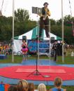 Midnight Circus performing Circus In The Parks. (click to zoom)