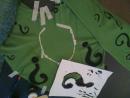 Riddler costume work. (click to zoom)