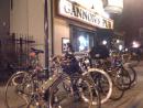 Full Moon Bike Club ride gathering at Gannon's. (click to zoom)