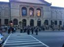 Cops protecting the bankers' party at the art institute. (click to zoom)