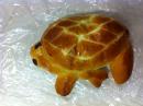 Turtle shaped pastry. (click to zoom)
