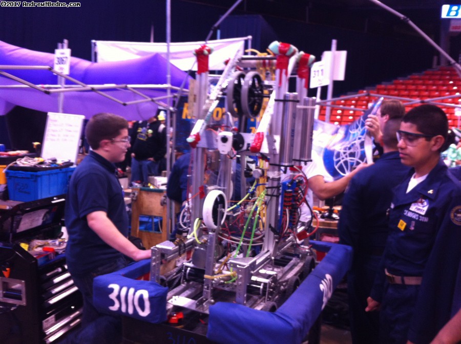 F.I.R.S.T. Robotics Competition Regionals at UIC Pavilion.