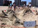 Sand Castle Competition on Osterman Beach. (click to zoom)