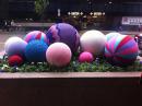 Yarn balls art outside the Willis Tower. (click to zoom)