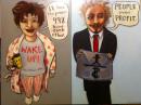 Paintings of Jera and Andrew. (click to zoom)