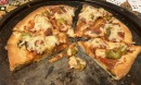 Brussel Sprouts Marinated in Balsamic Vinegar Sauteed with Garlic Vegan Mozzarella