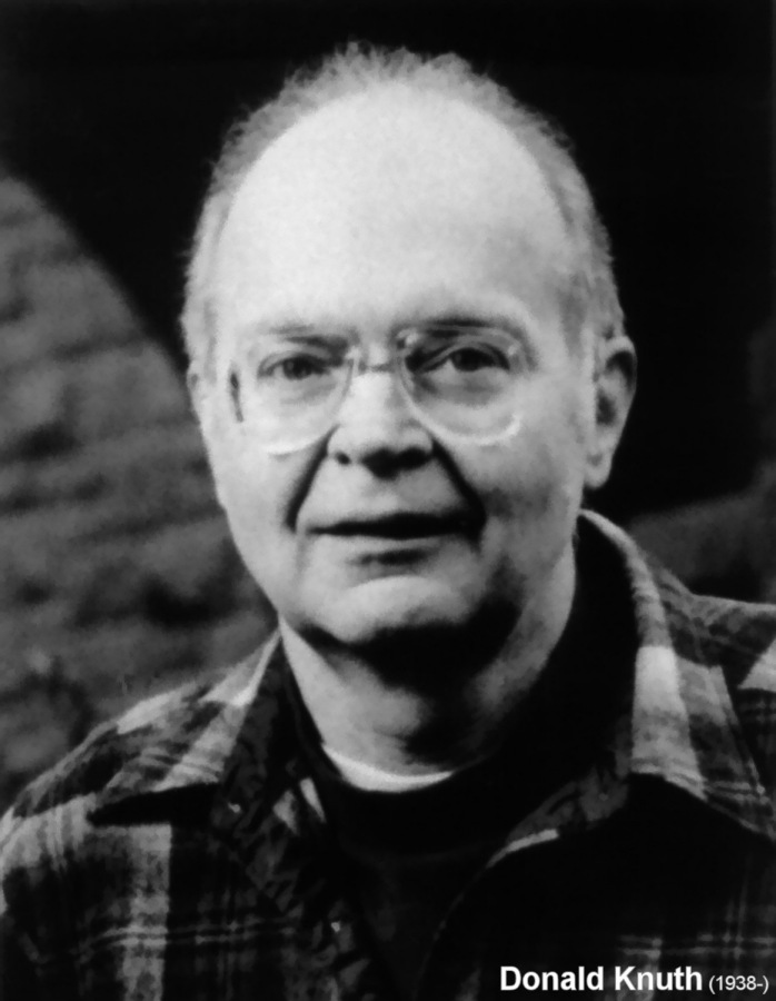 Donald Knuth (1938-)