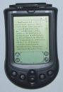 AvantGo on a small Palm m105. Showing an event listing. (click to zoom)